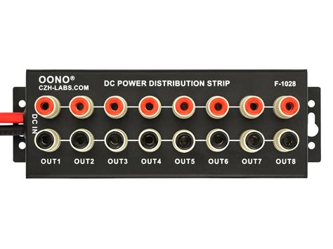 banana jack power distribution strip